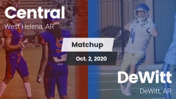 Matchup: Central vs. DeWitt  2020