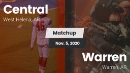 Matchup: Central vs. Warren  2020