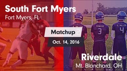 Matchup: South Fort Myers vs. Riverdale  2016