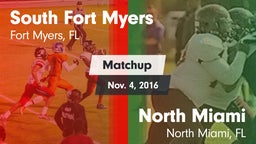 Matchup: South Fort Myers vs. North Miami  2016