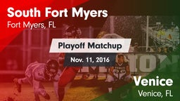 Matchup: South Fort Myers vs. Venice  2016