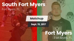 Matchup: South Fort Myers vs. Fort Myers  2017