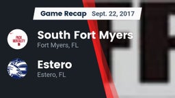 Recap: South Fort Myers  vs. Estero  2017