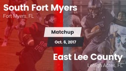 Matchup: South Fort Myers vs. East Lee County  2017