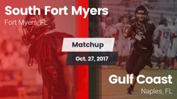 Matchup: South Fort Myers vs. Gulf Coast  2017