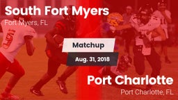 Matchup: South Fort Myers vs. Port Charlotte  2018