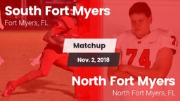 Matchup: South Fort Myers vs. North Fort Myers  2018