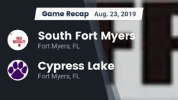 Recap: South Fort Myers  vs. Cypress Lake  2019