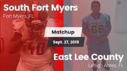 Matchup: South Fort Myers vs. East Lee County  2019