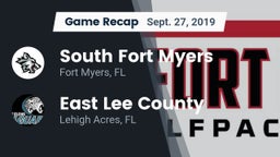 Recap: South Fort Myers  vs. East Lee County  2019