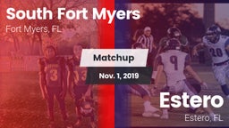 Matchup: South Fort Myers vs. Estero  2019