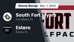 Recap: South Fort Myers  vs. Estero  2019