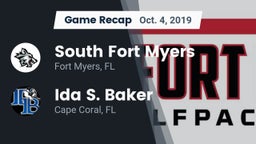 Recap: South Fort Myers  vs. Ida S. Baker  2019