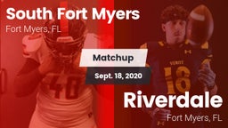 Matchup: South Fort Myers vs. Riverdale  2020