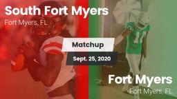Matchup: South Fort Myers vs. Fort Myers  2020