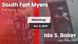 Matchup: South Fort Myers vs. Ida S. Baker  2020