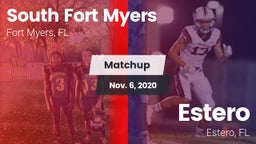 Matchup: South Fort Myers vs. Estero  2020
