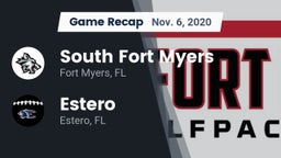 Recap: South Fort Myers  vs. Estero  2020