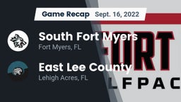 Recap: South Fort Myers  vs. East Lee County  2022