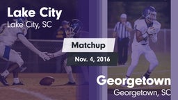 Matchup: Lake City vs. Georgetown  2016