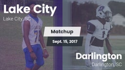 Matchup: Lake City vs. Darlington  2017