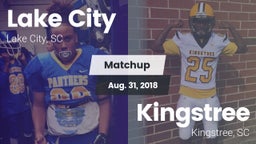 Matchup: Lake City vs. Kingstree  2018