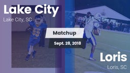 Matchup: Lake City vs. Loris  2018