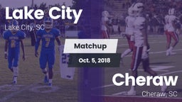 Matchup: Lake City vs. Cheraw  2018