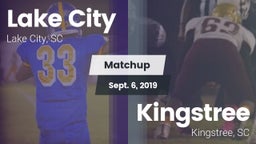 Matchup: Lake City vs. Kingstree  2019