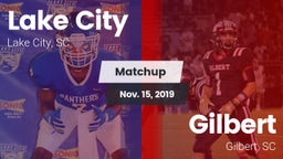 Matchup: Lake City vs. Gilbert  2019
