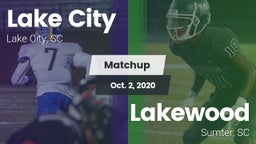 Matchup: Lake City vs. Lakewood  2020