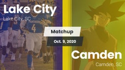 Matchup: Lake City vs. Camden  2020
