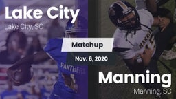 Matchup: Lake City vs. Manning  2020