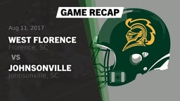 Recap: West Florence  vs. Johnsonville  2017