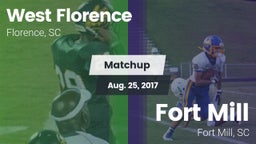 Matchup: West Florence vs. Fort Mill  2017