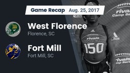 Recap: West Florence  vs. Fort Mill  2017
