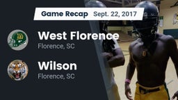 Recap: West Florence  vs. Wilson  2017