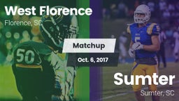 Matchup: West Florence vs. Sumter  2017