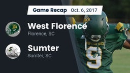 Recap: West Florence  vs. Sumter  2017