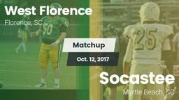 Matchup: West Florence vs. Socastee  2017