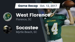 Recap: West Florence  vs. Socastee  2017