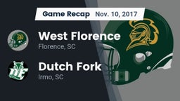 Recap: West Florence  vs. Dutch Fork  2017