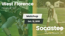 Matchup: West Florence vs. Socastee  2018