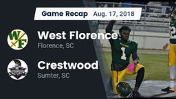 Recap: West Florence  vs. Crestwood  2018