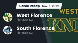 Recap: West Florence  vs. South Florence  2019