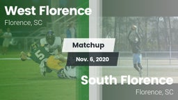 Matchup: West Florence vs. South Florence  2020