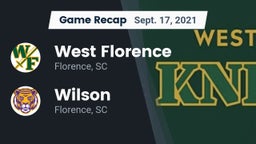 Recap: West Florence  vs. Wilson  2021