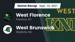 Recap: West Florence  vs. West Brunswick  2021