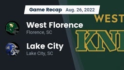 Recap: West Florence  vs. Lake City  2022