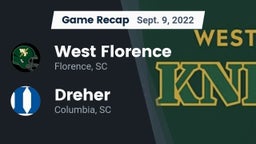 Recap: West Florence  vs. Dreher  2022